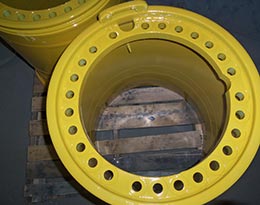 off-road wheel for construction industry